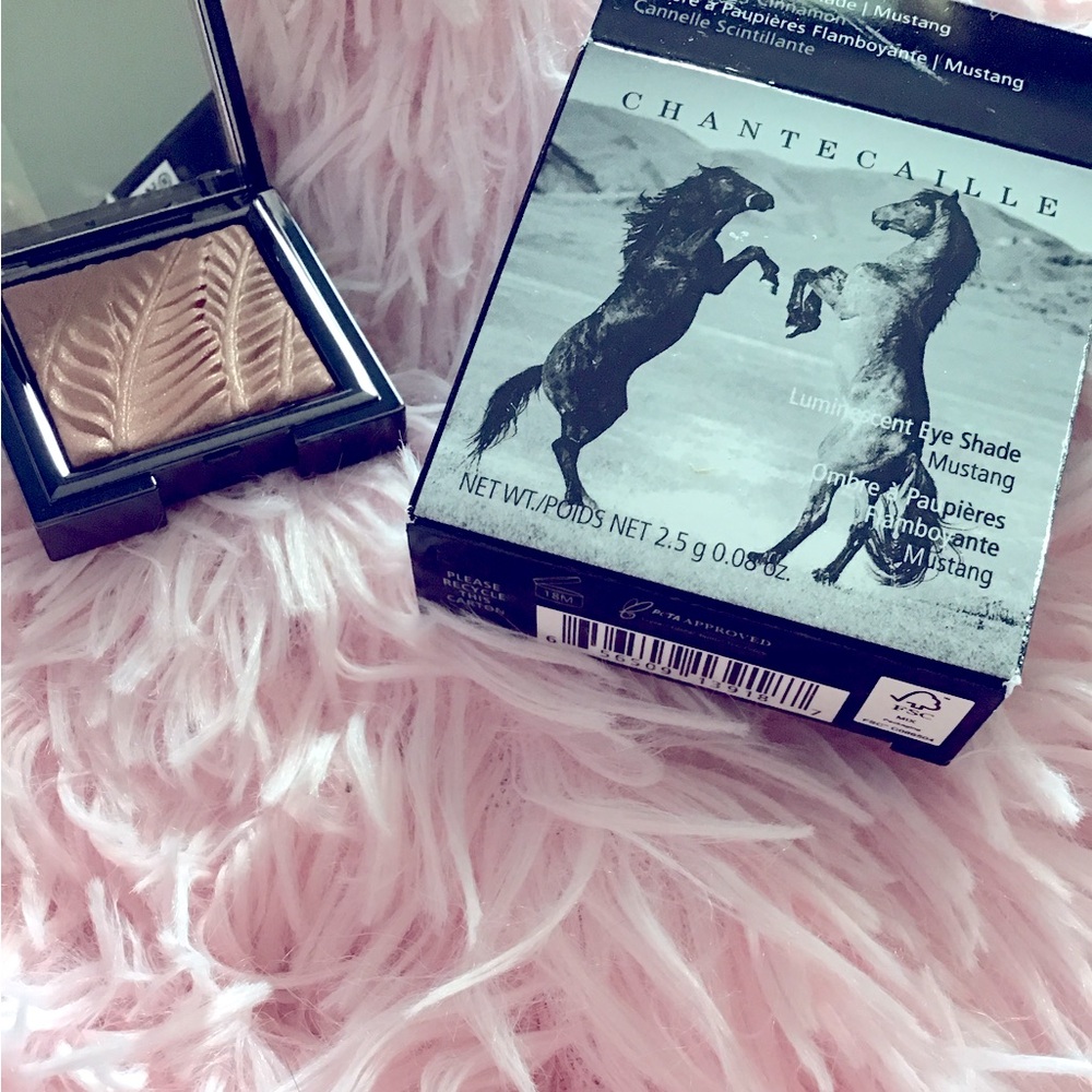 New Chantecaille Luminescent Eye Shade Eyeshadow in Mustang In Box